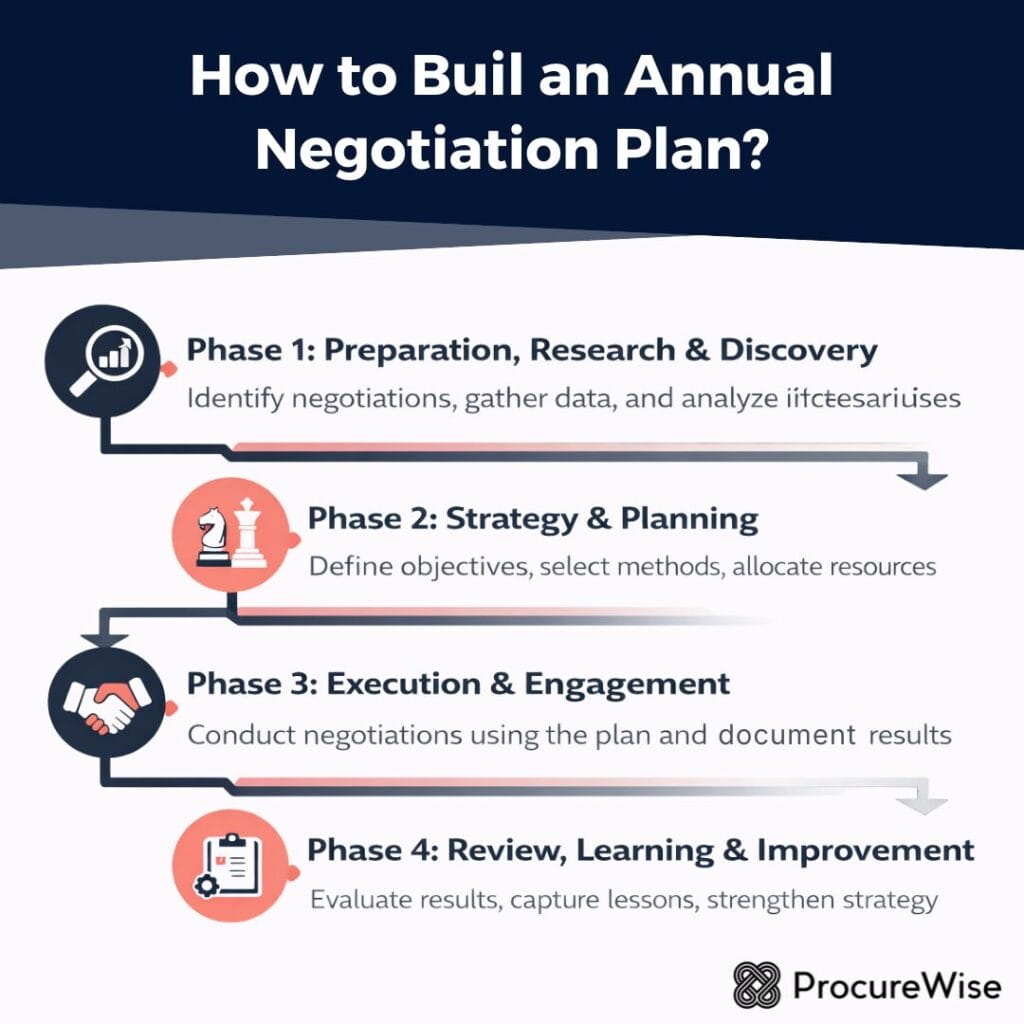 How to Buil an Annual Negotiation Plan?