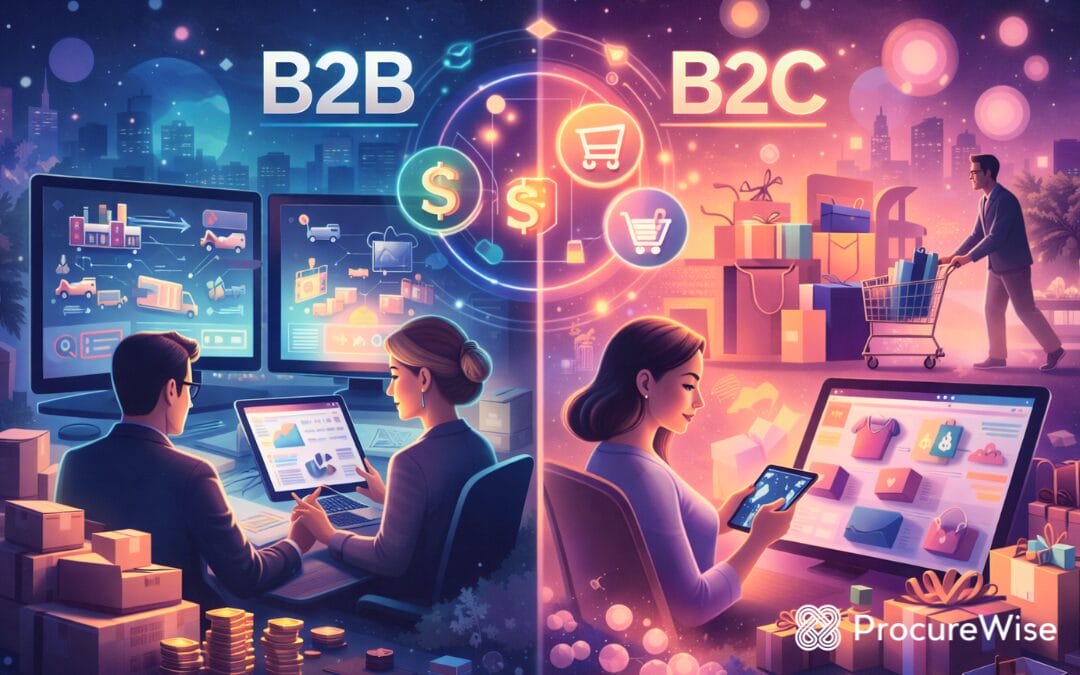 Differences and similarities between procurement strategies in B2B and B2C