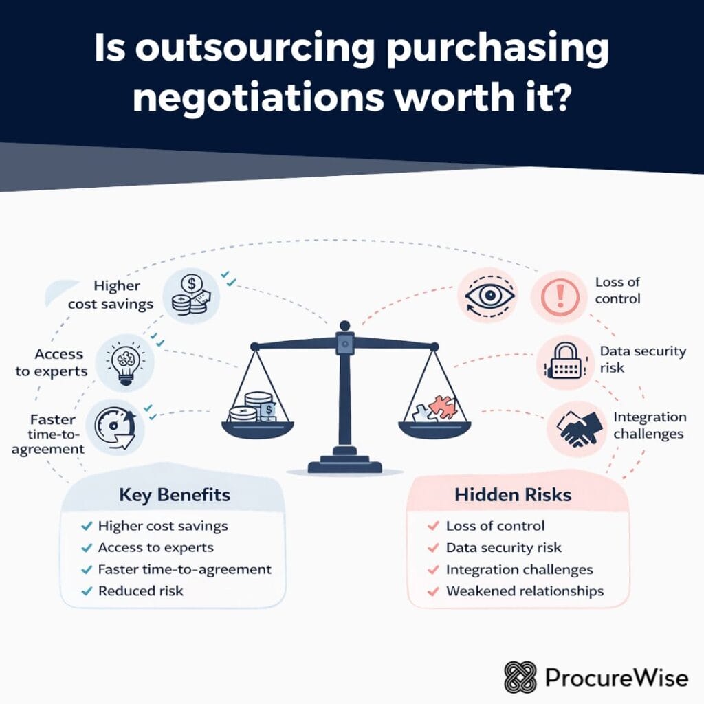 Is outsourcing purchasing negotiations worth it?