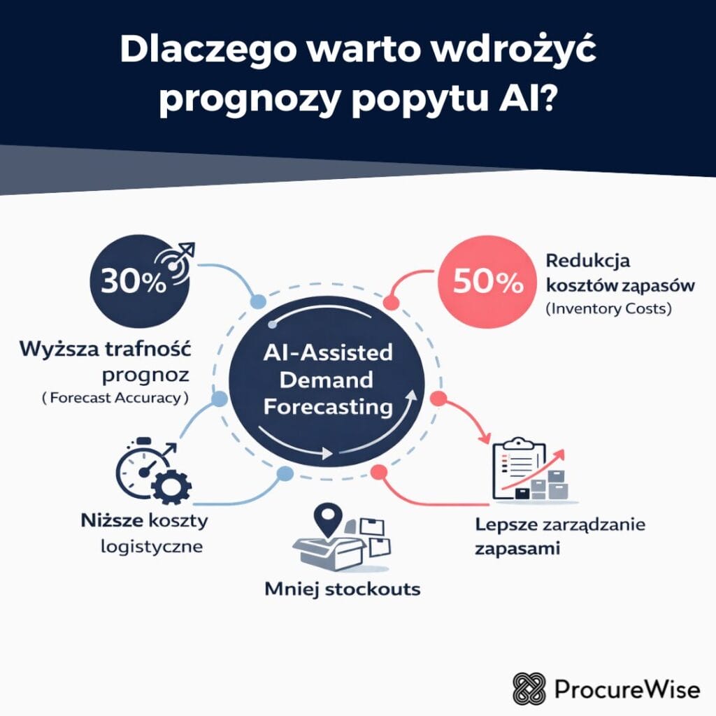 Dlaczego warto wdrożyć prognozy popytu AI?