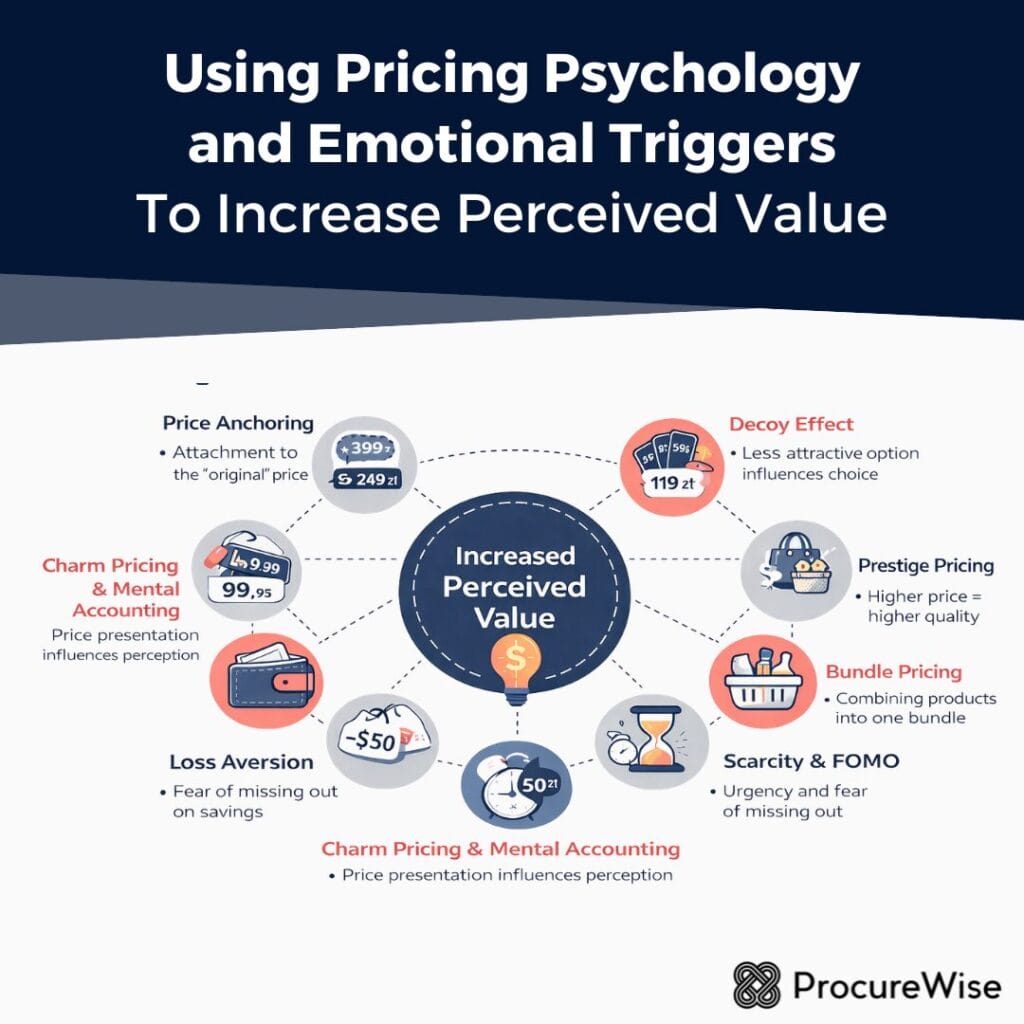 Using Pricing Psychology
and Emotional Triggers
To Increase Perceived Value