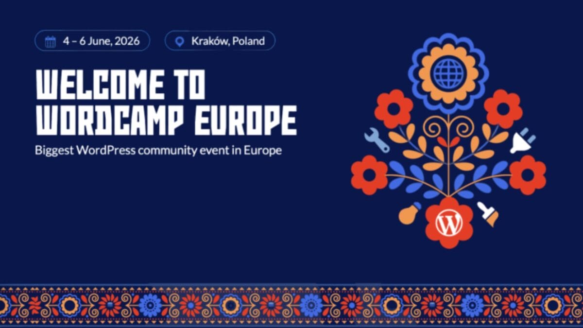 Word Camp Europe 2026